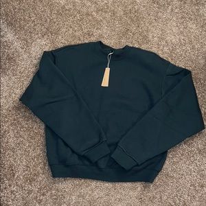 Skims cotton fleece crewneck